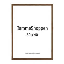 Ramme Fjord, Valnød på finér - Dansk håndværk