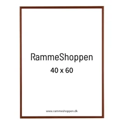 Rosegold, aluminium, blank, smal, 40 X 60 cm, Type 9022