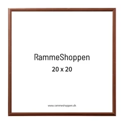 Rosegold, aluminium, blank, smal, 20x20 cm, Type 9022