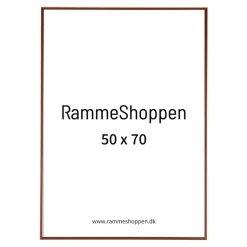 Rosegold, aluminium, blank, smal - Type 9022