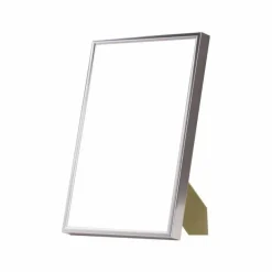 Sølvramme, aluminium, blank, smal, Type 9013