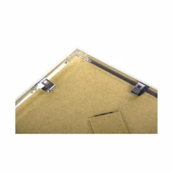 Sølvramme, aluminium, blank, smal, 21 x 30 cm, A4, Type 9013