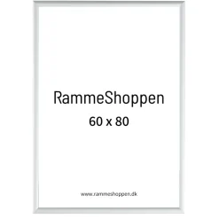 Sølvramme, mat, aluminium, smal, Type 670