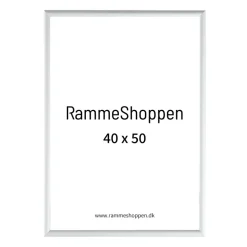 Sølvramme, mat, aluminium, smal, Type 670