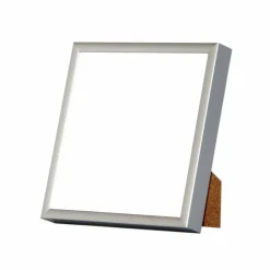 Sølvramme, mat, aluminium, smal, 15 x 15 cm, Type 670
