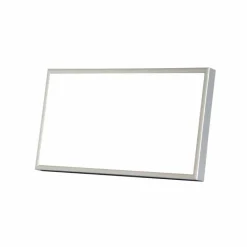 Sølvramme, mat, aluminium, smal, 18 x 35 cm, Type 670