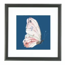 Sort ramme med passepartout, 20x20 cm