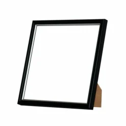 Sort ramme med sølvkant, Polywood, Type 7303