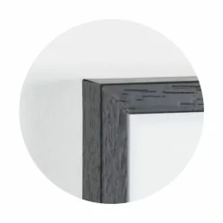 Sort træramme, 60 x 80 cm, Type 841