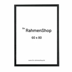 Sort træramme, 60 x 80 cm, Type 841