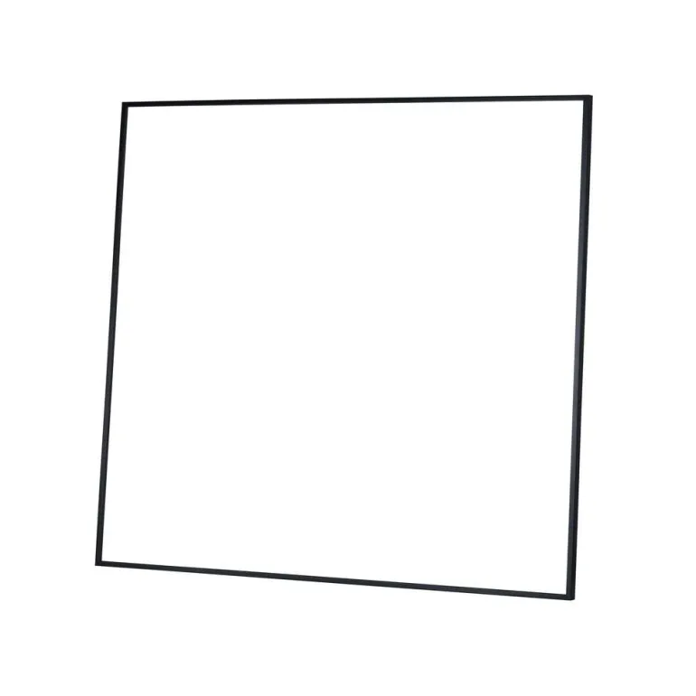 Sort træramme, 80 x 80 cm, Type 841