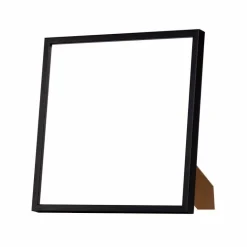 Sort træramme, refleksfri, smal, 30 x 30 cm, Type 840