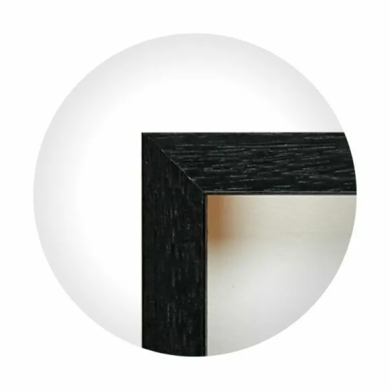 Sort træramme, smal, 18 x 35 cm, Type 840