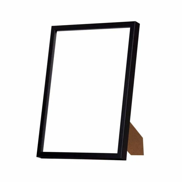 Sort træramme, smal, 15 x 20 cm, Type 840