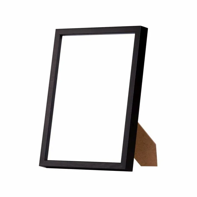 Sort træramme, smal, 18 x 24 cm, Type 840