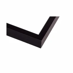 Sort træramme, smal, Type 840