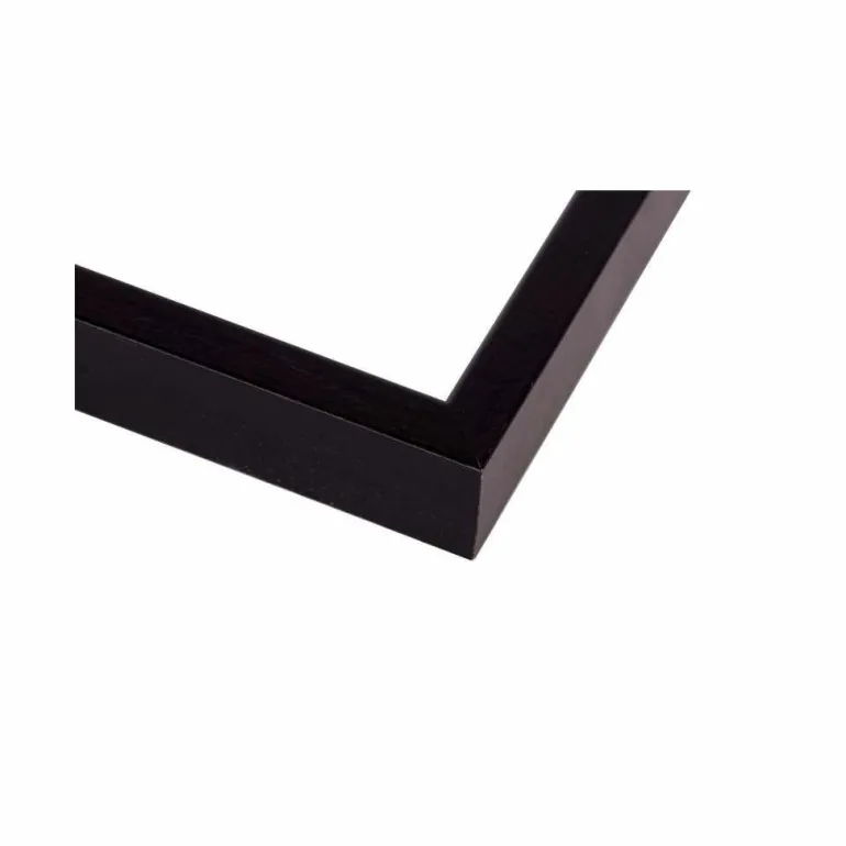 Sort træramme, smal, Type 840