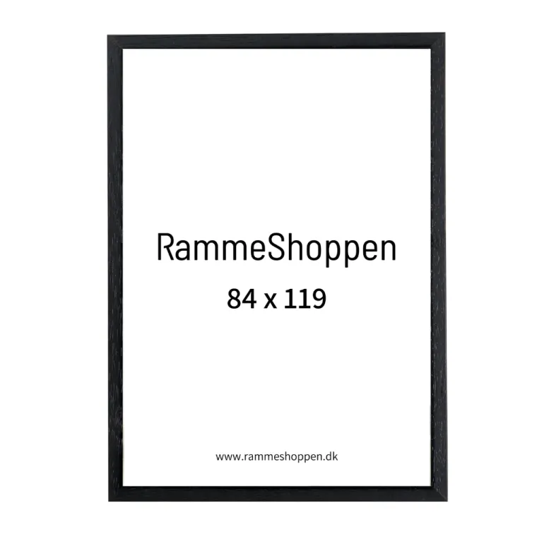 Sort træramme, Type 841