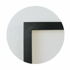 Spejl, Sort med struktur - Type 6003