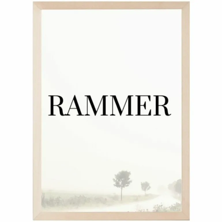 Træramme, Birketræ, Type 811